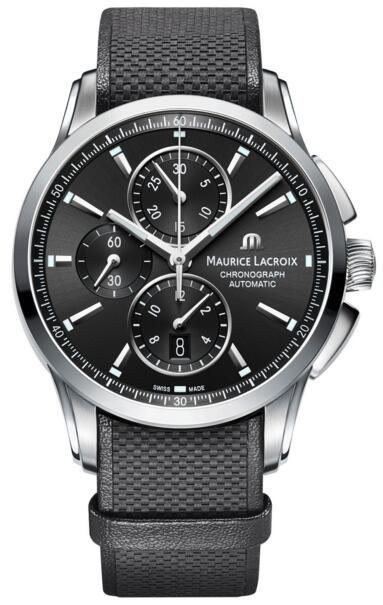 Review Maurice Lacroix Pontos Chronograph T6388-SS001-330 watch replica - Click Image to Close